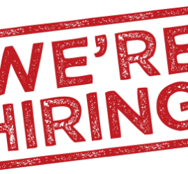We're Hiring!