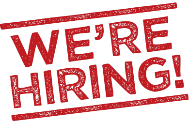 We're Hiring!